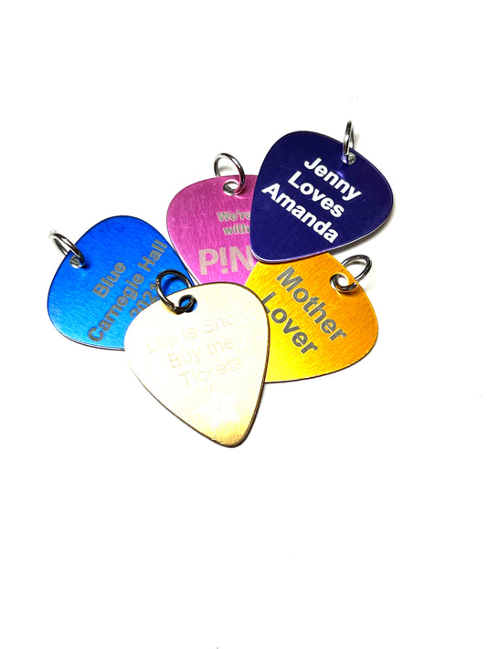 Guitar Pick- Personalized