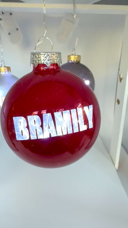Lighted Bramily Ornament